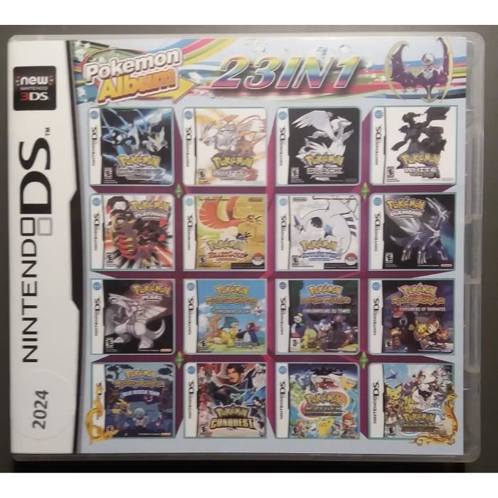 Jeu Lot Carte Super Combo - ONEVER - 23 Jeux en 1 - Compatible NDS/3DS ...