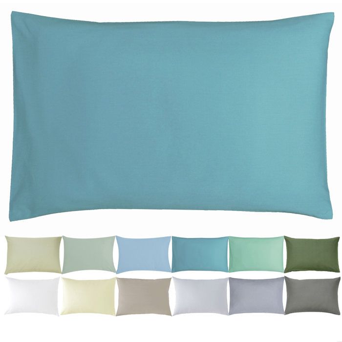 P Tit Basile Taie D Oreiller Pour Bebe 100 Coton Bio 40x60 Cm Bleu Nordique Coton 57 Fils Certifie Oeko Tex Et Gots Cdiscount Maison