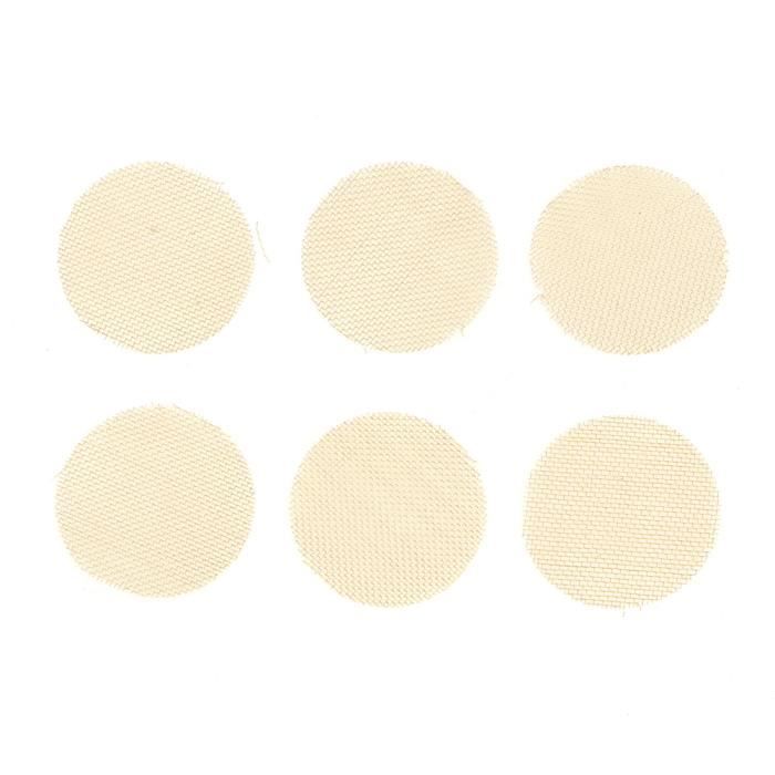 Lot De 100 Filtres À Tabac En Acier Inoxydable Lavables Pour