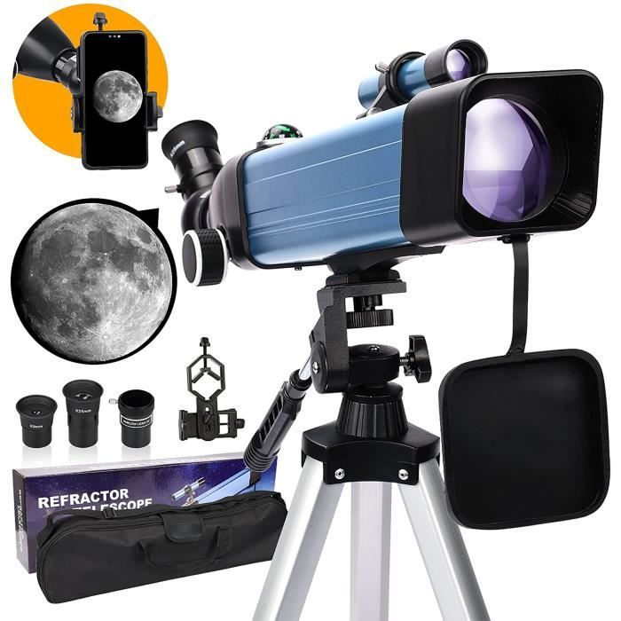 Télescope,--adaptateur métallique pour Smartphone, pour Microscope binoculaire, télescope