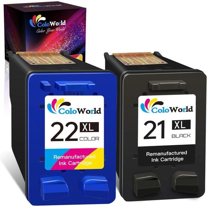 21 22 K inchiostro di ricarica per HP Deskjet F2180 F2280 F4180 F2200 F380 380 sostuzione stampante per HP 21XL 22XL hp 21 22 cartuccia d'inchiostro  7