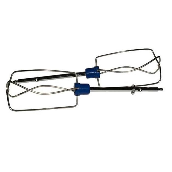 Jeu de 2 fouets a emulsionner blancs PREP'LINE pour Robot menager SEB