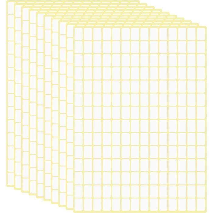 Lot De 50 étiquettes Autocollantes A4 Rouge Fluo – Imprimables Laser Et Jet D’encre, Adhésif Puissant