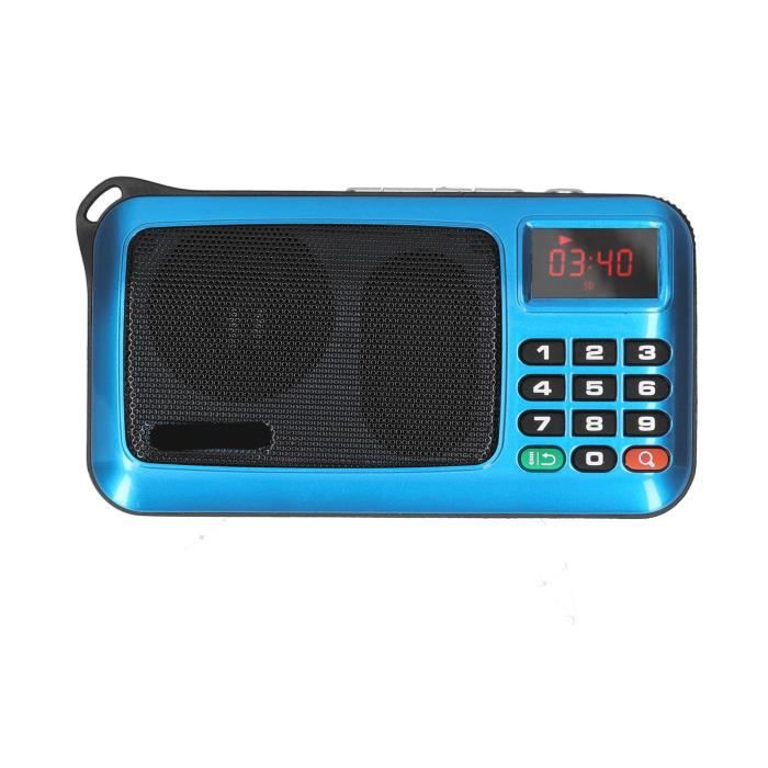 Diyeeni Y-501 Radio FM portable 12H durée, Haut-parleur Diyeeni Y-501 Radio FM portable 12H durée, Haut-parleur