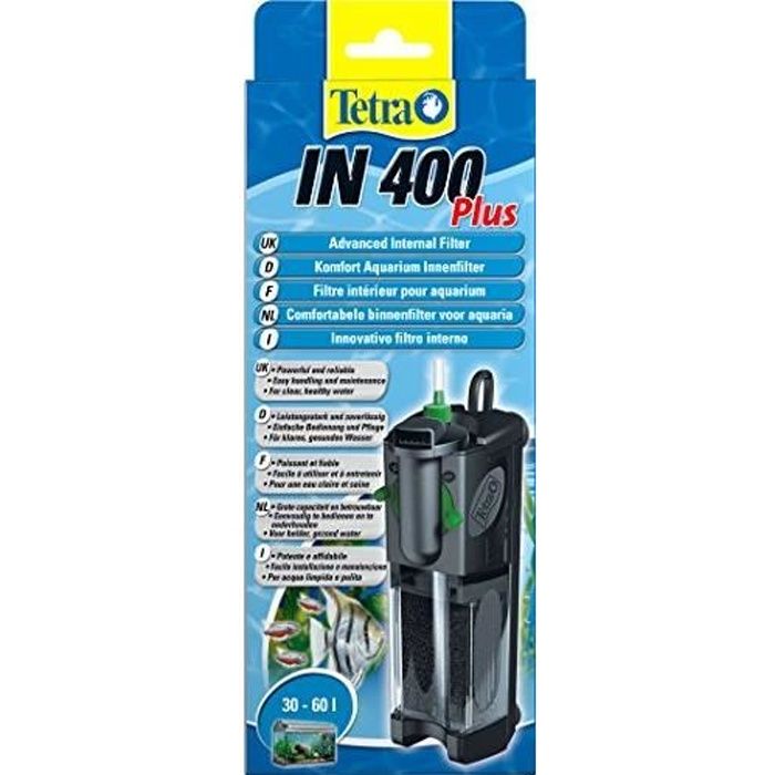 Comparer les prix de TETRA IN 400 Plus - Filtre Intérieur pour Aquarium de 30 à 60L