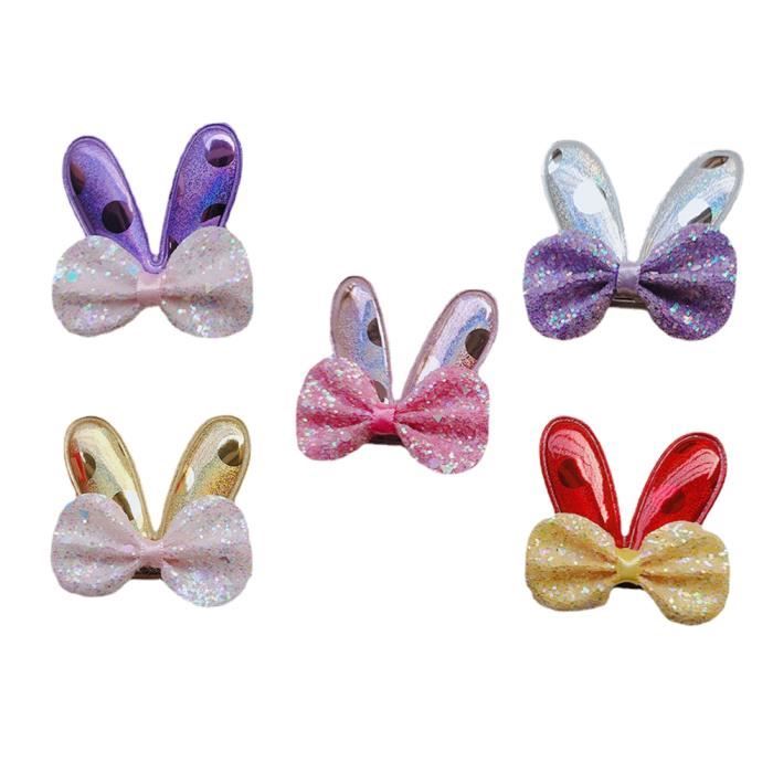 Adora Mignon adorable lapin oreille bowknot pinces à Barrettes de en 