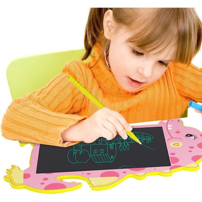 Tablette Enfant 10 Pouces Tablette D'Écriture LCD Dinosaure 8,5 Pouces, Pour Dessin Et Écriture 3-7 Ans