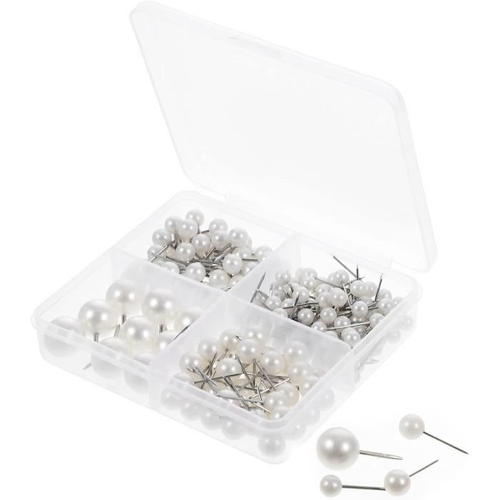 310 Pièces Punaise Urale Punaises Transparentes Punaises à Tête