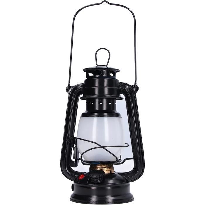 Lot De 2 Lanternes LED Vintage Rechargeables USB - Effet Flamme Réaliste - 3 Modes Intensité Variable - Pour Jardin, Terrasse, Camping - 6