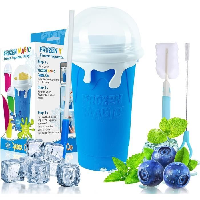 HURRISE Distributeur de boissons congelées 5L Capacité Frozen Drink Dispenser ABS Drink Slushy