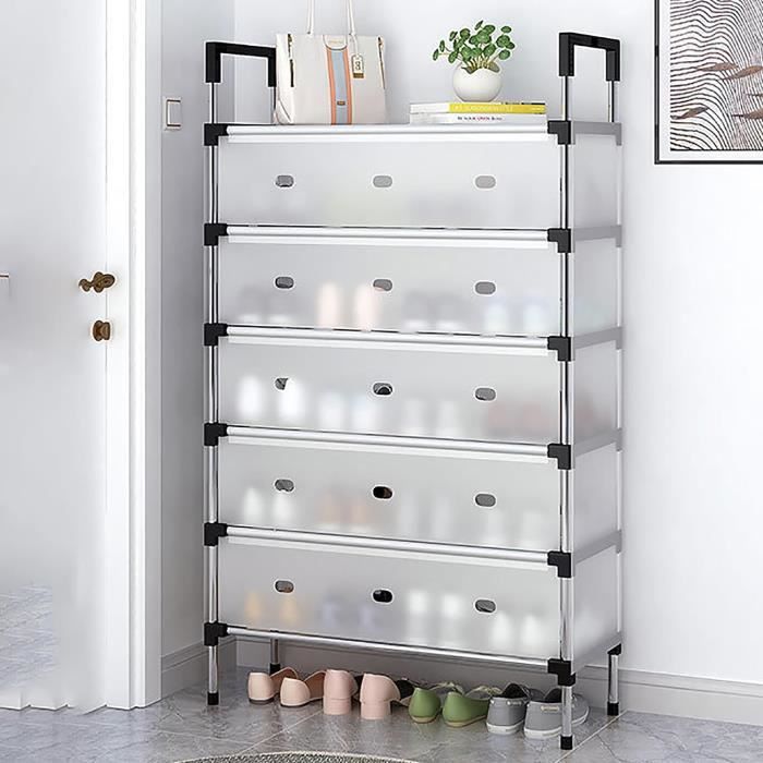 Rangement Chaussure Porte, Meuble A Chaussures, Organisateur D'Étagères