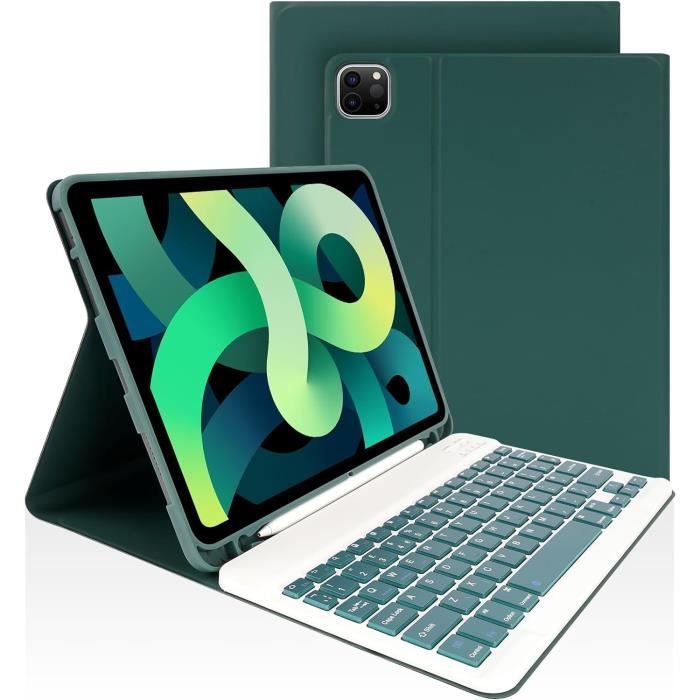 Étui Clavier Amovible Pour IPad Air 11 (2024/2022/2020) – Protection Intelligente 2 En 1, Clavier Bluetooth Et Porte-stylo – Rose - 2