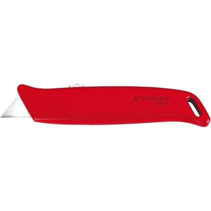 Cutter universel à lame rétractable - TRAHOO - 844.R - Cdiscount Bricolage