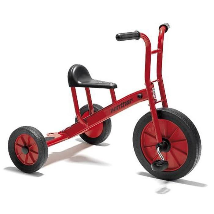 Tricycle enfant - TREMBLAY - Viking 4-8 ans - Rouge et noir - Usage intensif en collectivités