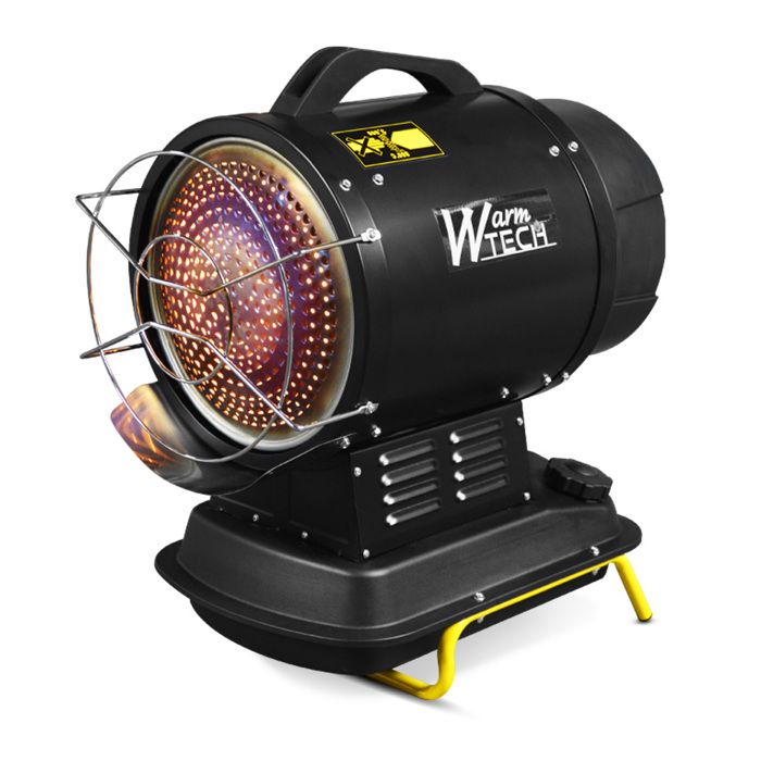 Canon à chaleur infrarouge diesel 20Kw - Warmtech