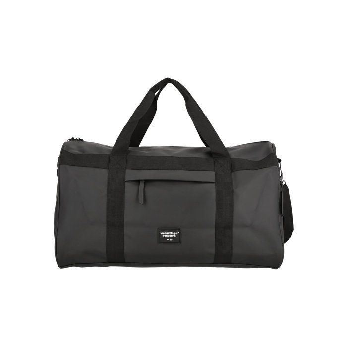 Sac de sport - WEATHER REPORT - Bronze - 100% PU - 40 litres - Noir