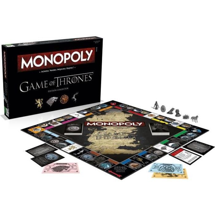 GAME OF THRONES Monopoly Edition Collector