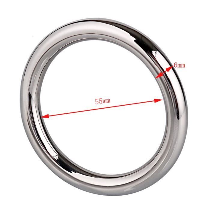 QUARKZMAN 5Pcs Disques En Acier Inoxydable, 55mm De Diamètre