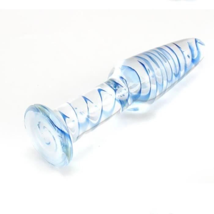 Gode En Verre Double Dong 9,2 Pouces - Sextoy Dildo Pour Anal/vagin - Neuf - Sans Marque