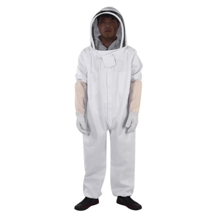 V TEMENTS D'APICULTURE XL Costume D'apiculteur Corps Entier Avec Taille