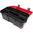 Boîte à outils coffre de rangement pour transport et stock en plastique 19 kg-1