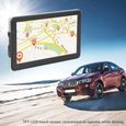 BORLAI® 7 pouces HD Navigateur voiture à écran tactile portatif 256 Mo, 8 Go navigation GPS FM Bluetooth, Noir-1