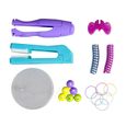 Silverlit Kit de jouets Deluxe Fille Curli Milli and Vogue Multicolore-1