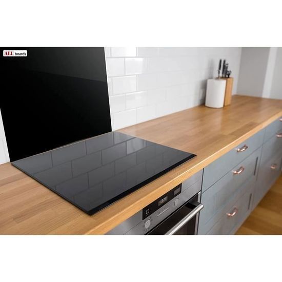 MuchoWow Credence Abstrait - Cube - Or - Motifs - Noir - Blanc Fond de hotte 80x40 cm Credence Aluminium Plaque INOX de Cuisine MuchoWow Credence Abstrait - Cube - Or - Motifs - Noir - Blanc Fond de hotte 80x40 cm Credence Aluminium Plaque INOX de Cuisine