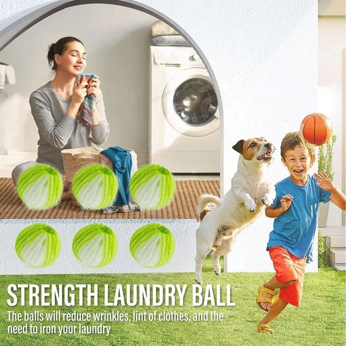 Boules De Lavage Anti-Poils Réutilisables Pour Machine à Laver - Enlève Les Poils De Chien Et Chat