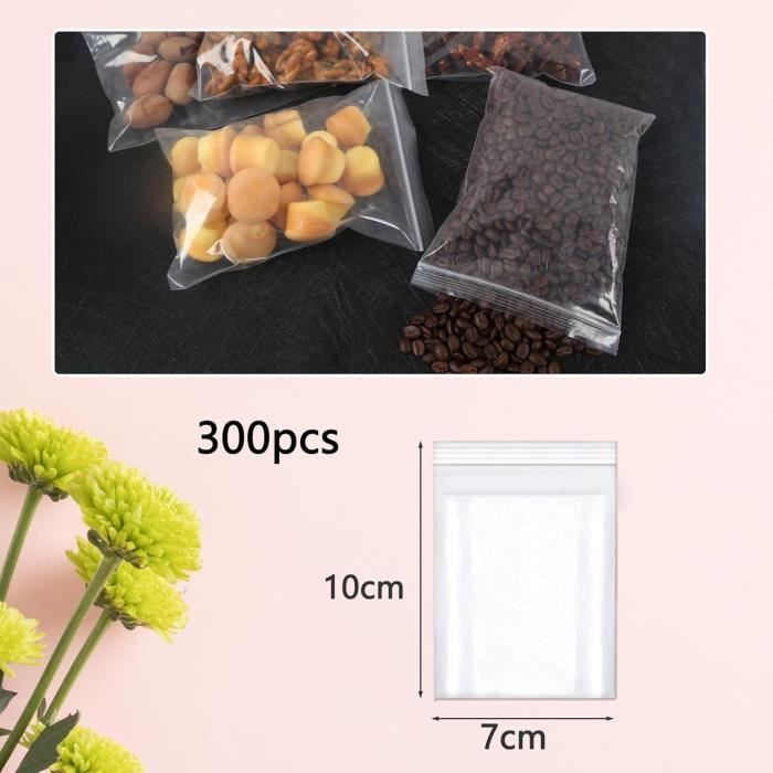 30 Pièces Sacs Plastique Zip 30x40 Cm - Sachets Transparents Refermables Épais Pour Vêtements, Aliments Et Voyage