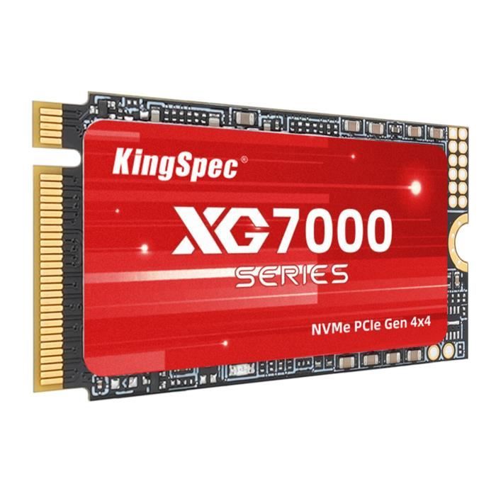 Disque SSD Interne - KingSpec - XG 7000 Series - 512 Go - M.2 M