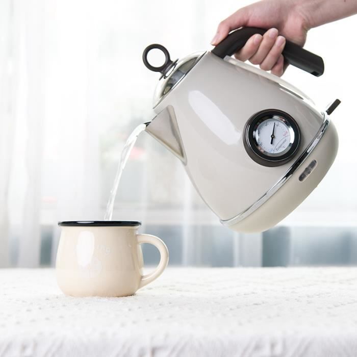 Bouilloire Gooseneck 850ml Acier Inoxydable Avec Thermomètre - Idéale Drip Coffee