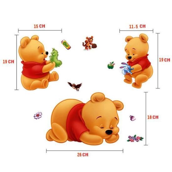Bebe Winnie L Ourson Stickers Murau Cdiscount Maison Bebe Winnie L Ourson Stickers Murau Cdiscount Maison