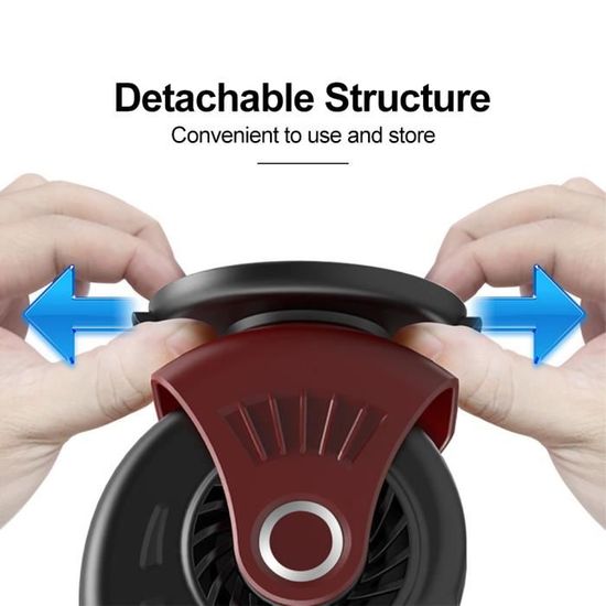Chauffage Voiture Portable Défrosteur Dégivreur Anti-Gel 3 Pièces - Ondes Électromagnétiques