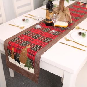 Chemin de Table Père Noël-Sapin 16€90 Coton Runner Christmas