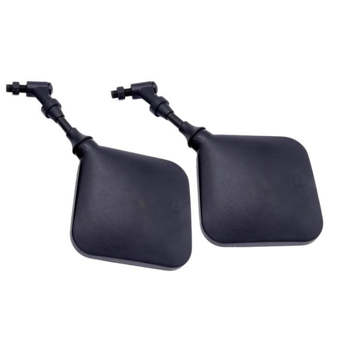 Rétroviseurs Latéraux Moto Noirs à Tige Longue Pour Harley Sportster 1200 883 - Alliage Zinc