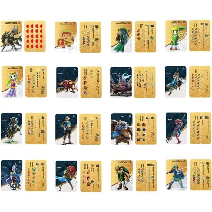Cartes Amiibo NFC compatibles avec les cartes Amiibo Nintendo
