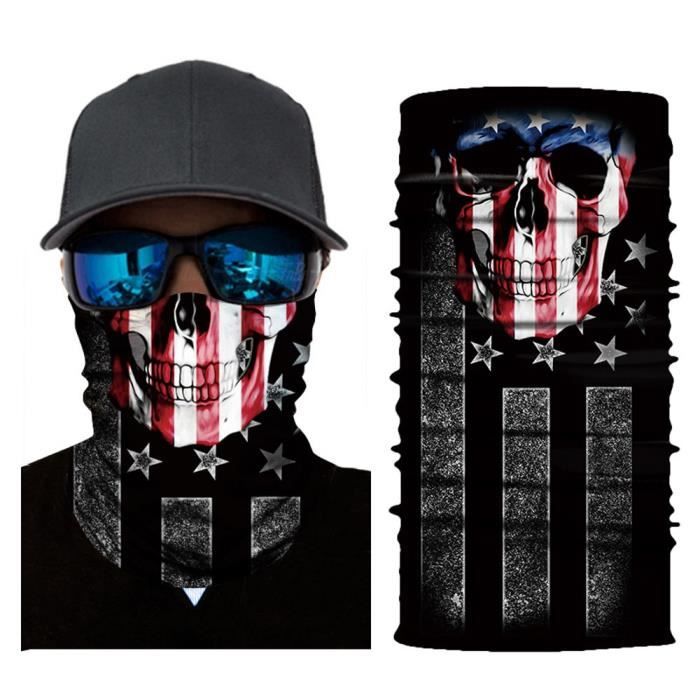 Cagoule Multifonction été Hiver - Cache-cou UV, Ski, Moto, Randonnée - Unisexe