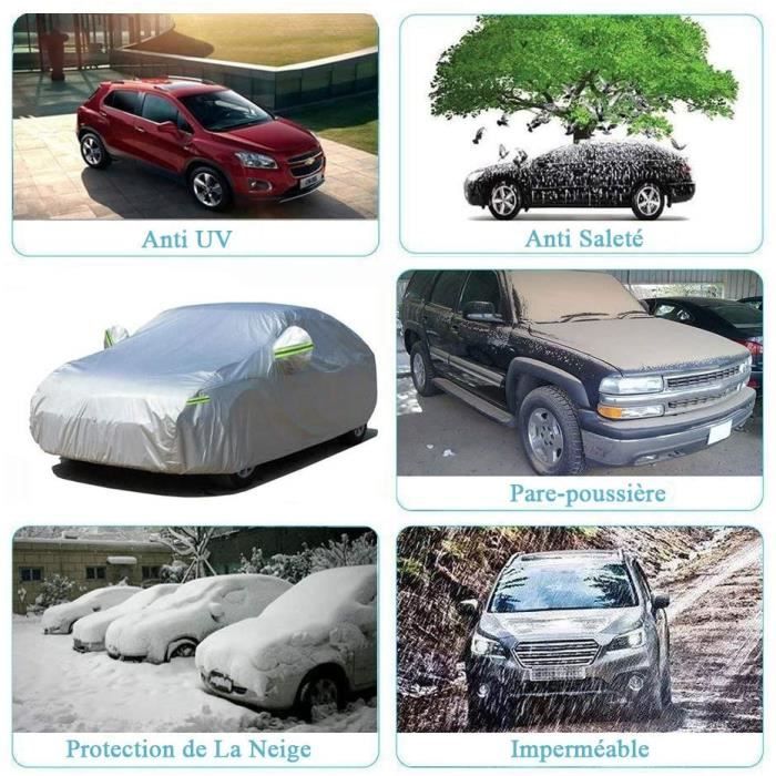 Demi-housse de Protection universelle pour voiture, imperméable, pour  l'extérieur, Oxford, Protection UV, anti-poussière