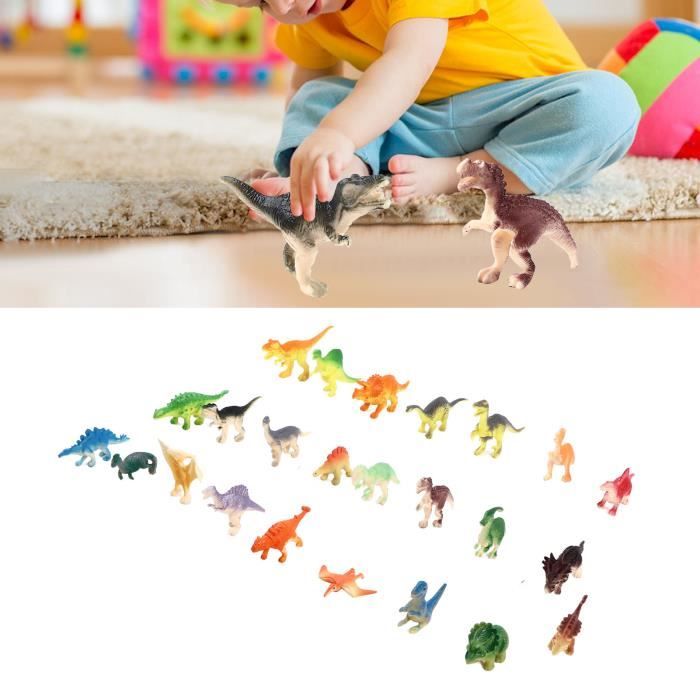 Lot De 20 Figurines Dinosaures à Doigts - Marionnettes Articulées Mobiles, Jouets Éducatifs 3+, Décoration Et Jeu