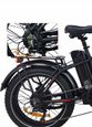 Baolujie DZ2031 E-bike 48V 13ah 750W 70km 20 pouces roue aluminium 20 "noir-4
