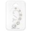 So Chic Bijoux /© Ensemble Lot 3 Paires Boucles dOreilles Th/ème Et/é Fleur Abeille Arc en Ciel Puces Argent 925