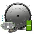 iRobot Roomba Combo R113840 - Aspirateur robot 2 en 1 - Home Base - 3 modes de lavage - Bac 450ml - Réservoir d'eau 300 ml-0