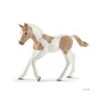 Figurine Schleich Poulain Paint Horse - SCHLEICH - Jouet - Enfant - Intérieur - Noir-0