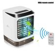 Refroidisseur d'Air Climatiseur Mobile Air Cooler 3 en 1 Ventilateur Climatiseur Humidificateur Purificateur d'air avec