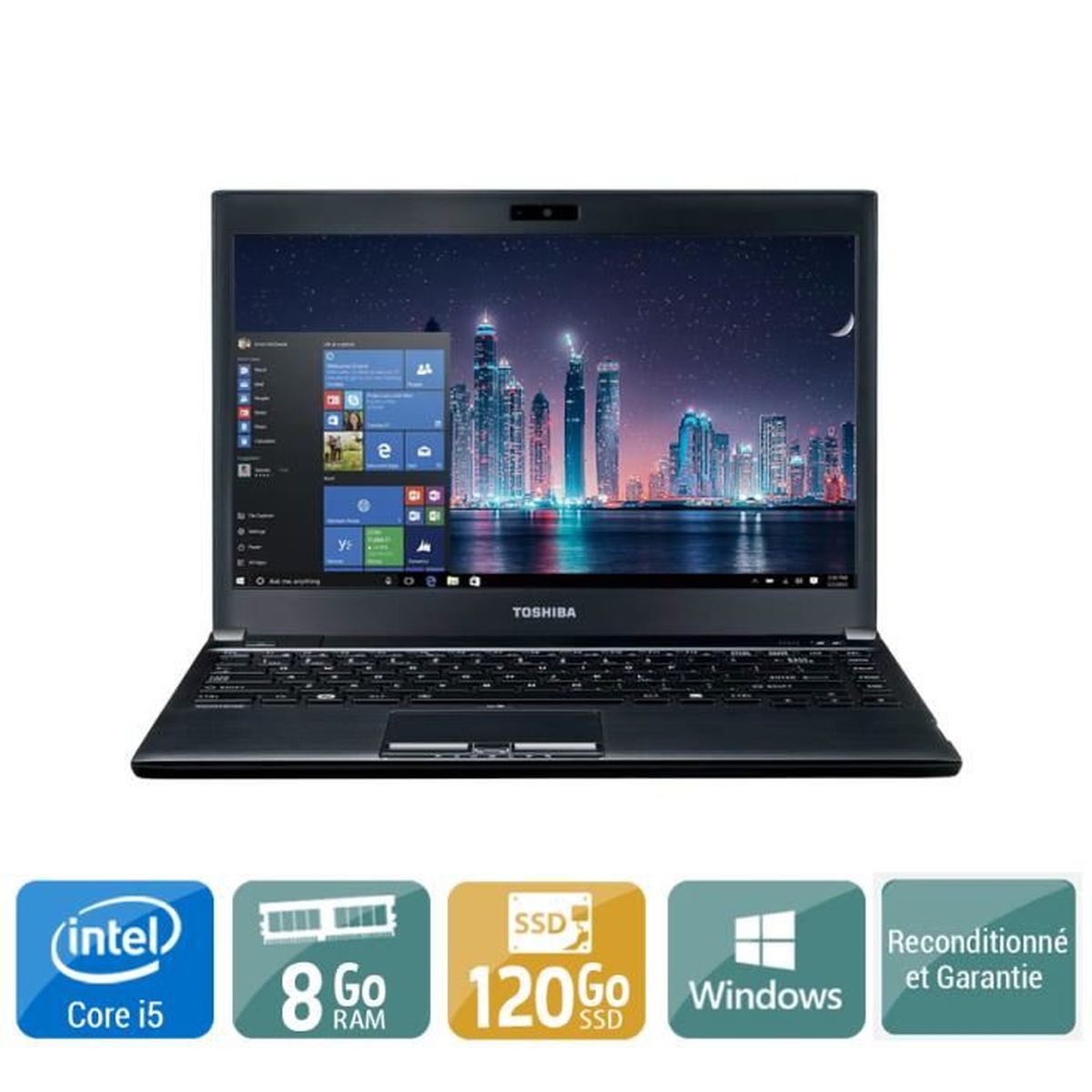 Ordinateur portable  PORTEGE R930 core i5 8 go