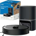 TP-LINK Tapo Aspirateur Robot Laveur avec Station d'aspiration Automatique, RV30 Max Plus, hyperaspiration 5300 Pa, Double Navigation LiDAR