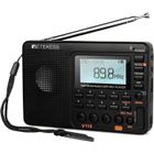 Retekess V115 Radio Portable, Petite Radio Rechargeable,FM AM SW, Piles et Secteur, Carte TF, Enregistreur,MP3,Minuterie de Sommeil