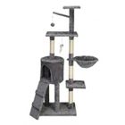 Mon ami Luki - Arbre a chat - ANTHRACITE - CHAT - 49x35x138CM