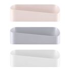 PIXNOR 3 Pcs En Plastique Salle De Bains Organisateur Étagère Auto-Adhésif Étagère De Douche (Blanc + Gris + Abricot 1 Pc Pour Chaque